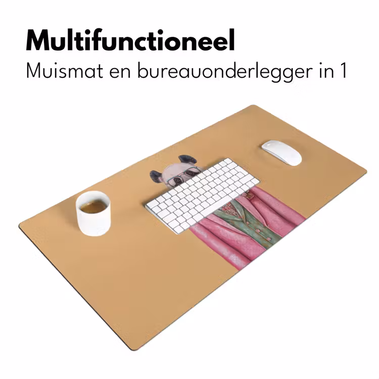 Panda - Pak - Zonnebril - Blauw Muismat XXL klein -sfeer4