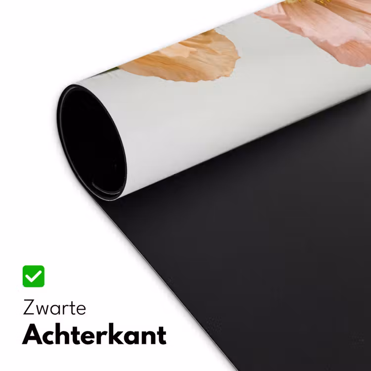 Papavers - Botanisch - Roze Muismat XXL klein -sfeer2