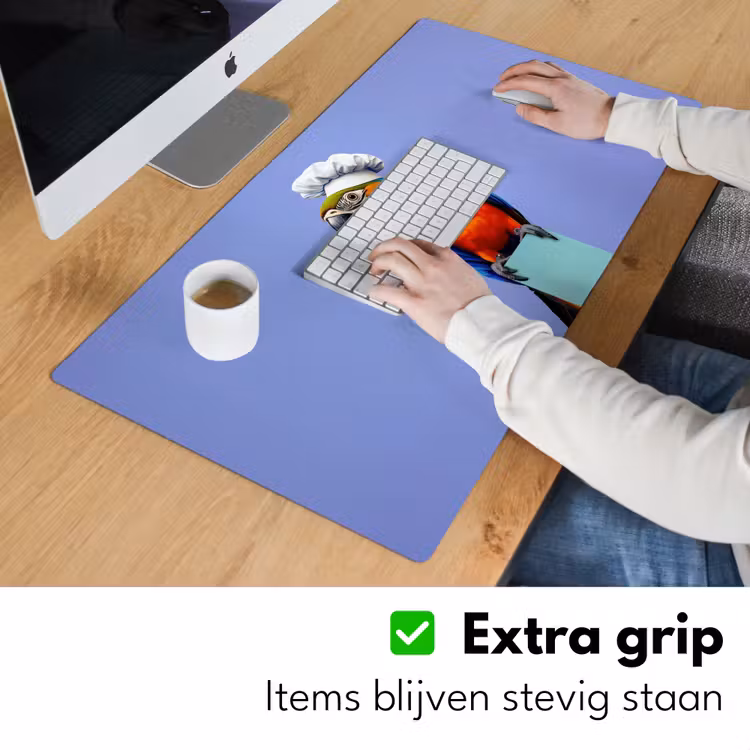 Papegaai - Koksmuts - Vogel - Leuk Muismat XXL klein -sfeer3