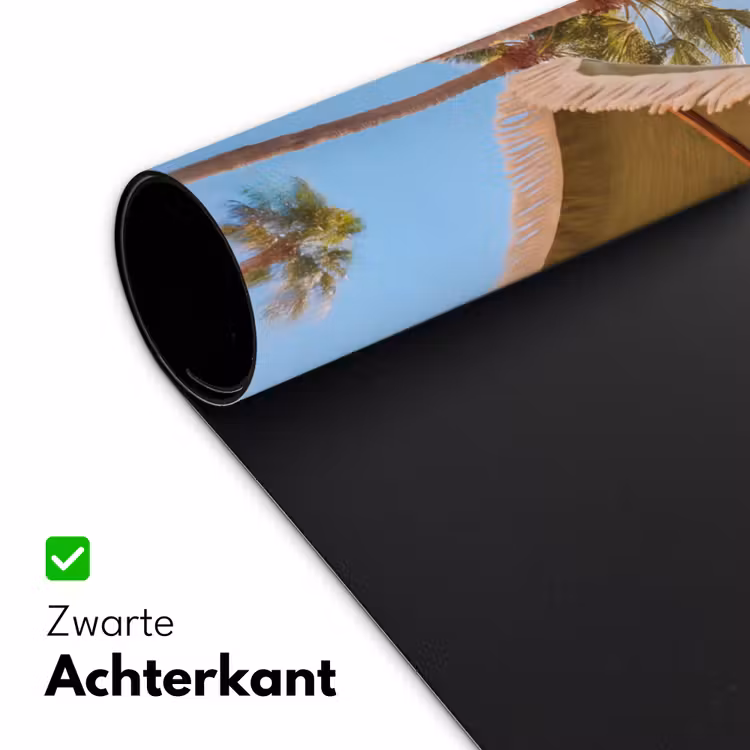 Parasol - Groen - Franjes - Zomer - Tropisch Muismat XXL klein -sfeer2