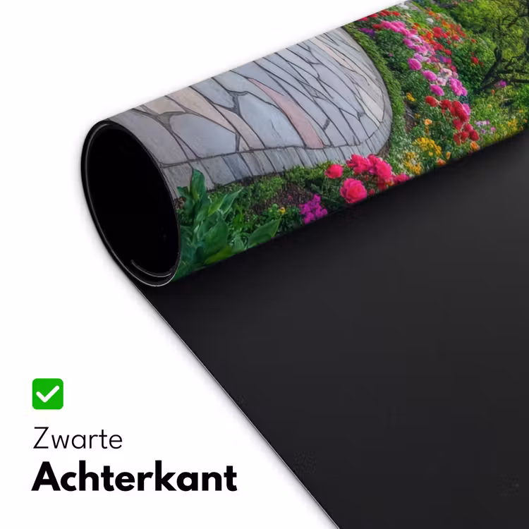 Park - Bloemen - Tuin Muismat XXL klein -sfeer2