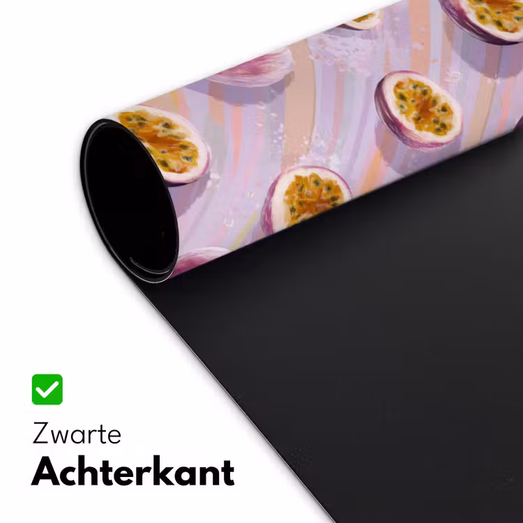 Passievrucht - Tropisch - Paars Muismat XXL klein 681 -sfeer2