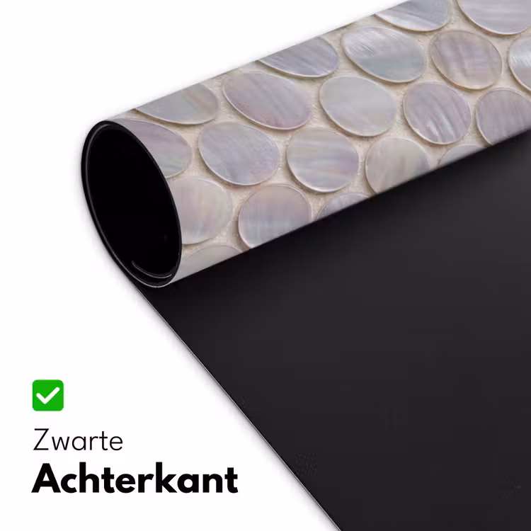Patroon - Cirkels - Abstract - Modern - Wit Muismat XXL klein -sfeer2