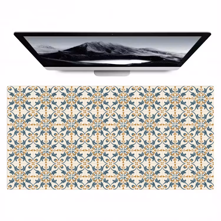 Patroon - Klassiek - Kleurrijk Muismat XXL klein 681 -zzz3d