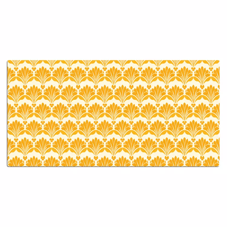 Patroon - Motief - Geel Muismat XXL klein 681 -3d_leeg