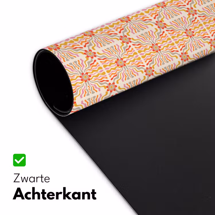 Patroon - Retro - Kleur Muismat XXL klein 681 -sfeer2
