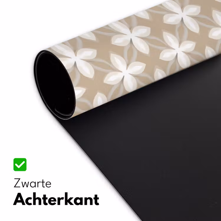 Patroon - Symmetrisch - Beige Muismat XXL klein 681 -sfeer2