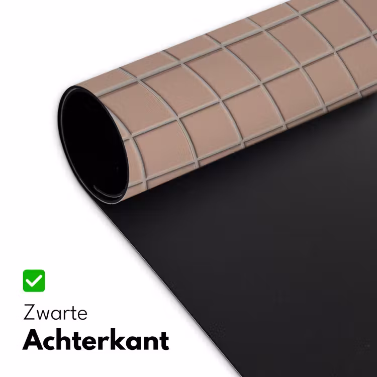 Patroon - Tegel - Oudroze Muismat XXL klein 681 -sfeer2