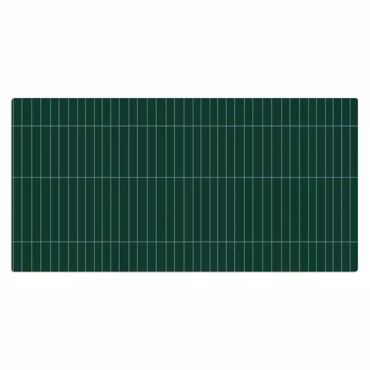 Patroon - Tegels - Donkergroen Muismat XXL klein 681 -3d_leeg