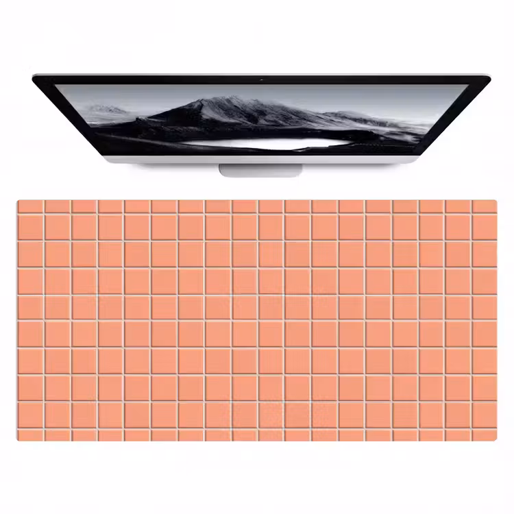 Patroon - Tegels - Perzik Muismat XXL klein 681 -zzz3d