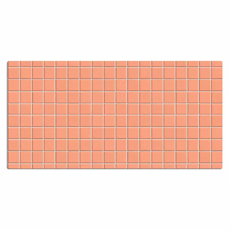 Patroon - Tegels - Perzik Muismat XXL klein 681 -3d_leeg