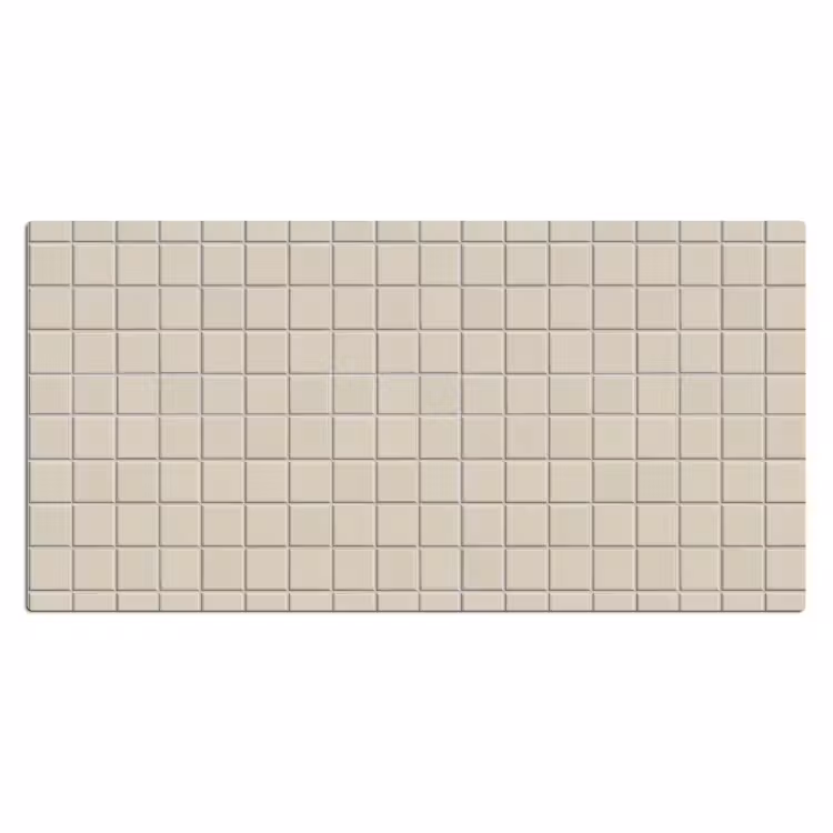 Patroon - Tegels - Taupe Muismat XXL klein 681 -3d_leeg