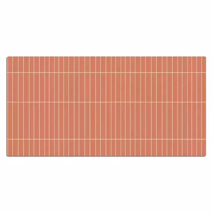 Patroon - Tegels - Terracotta Muismat XXL klein 681 -3d_leeg