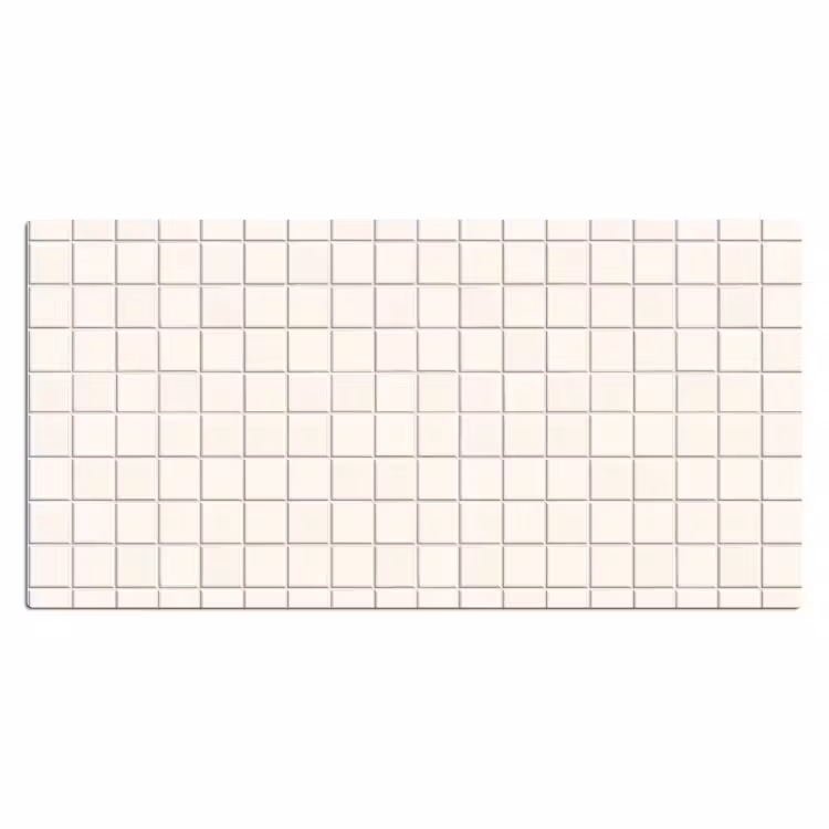 Patroon - Tegels - Wit Muismat XXL klein 681 -3d_leeg