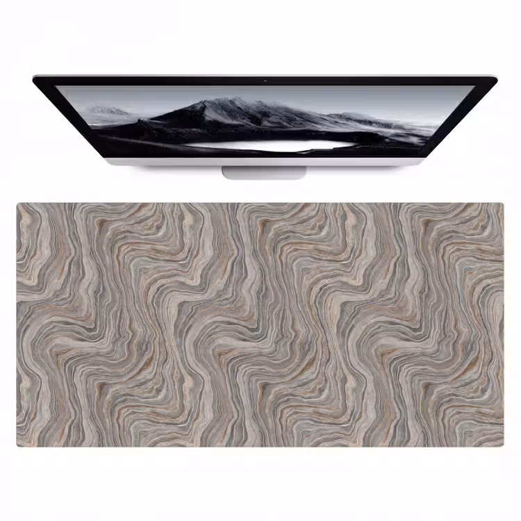 Patroon - Textuur - Grijs Muismat XXL klein 681 -zzz3d