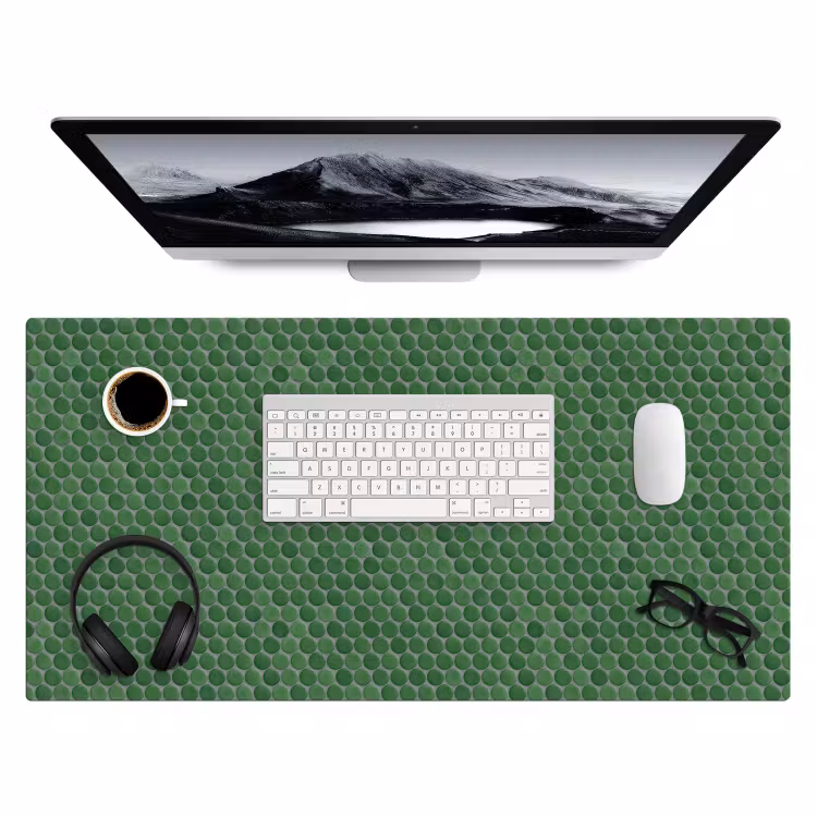 Penny - Mozaïek - Bosgroen - Green Muismat XXL klein 681 -3d