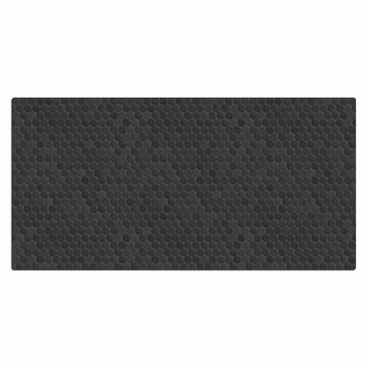 Penny - Mozaïek - Donkergrijs Muismat XXL klein 681 -3d_leeg