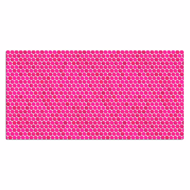 Penny - Mozaïek - Felroze Muismat XXL klein 681 -3d_leeg