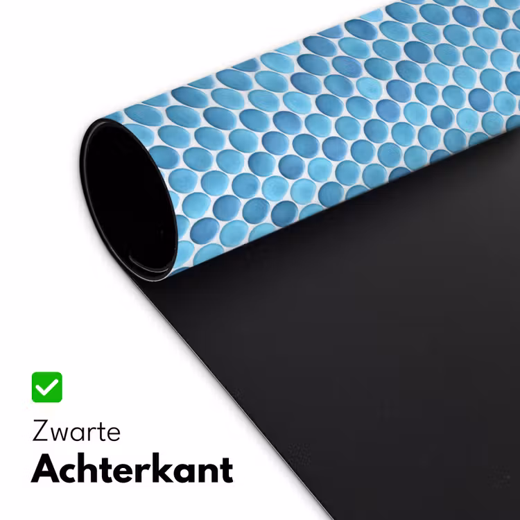 Penny - Mozaïek - Lichtblauw Muismat XXL klein 681 -sfeer2