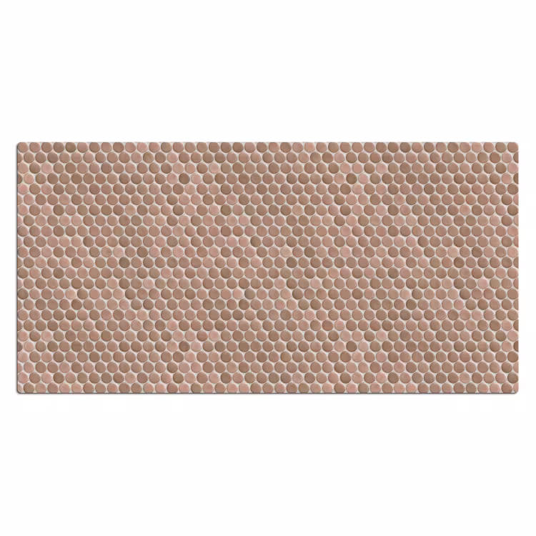 Penny - Mozaïek - Oudroze - Terracotta Muismat XXL klein 681 -3d_leeg