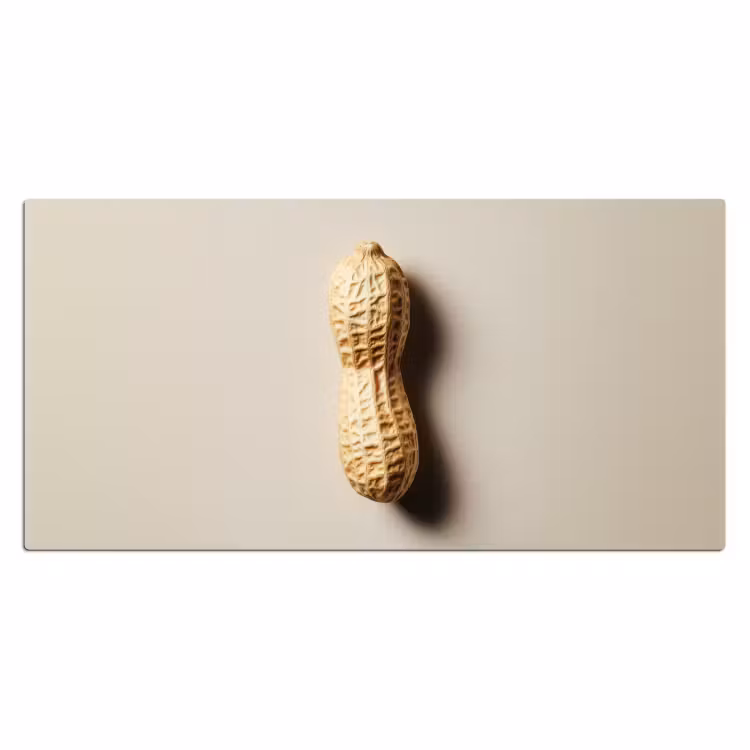 Pinda - Ruw - Beige Muismat XXL klein -3d_leeg