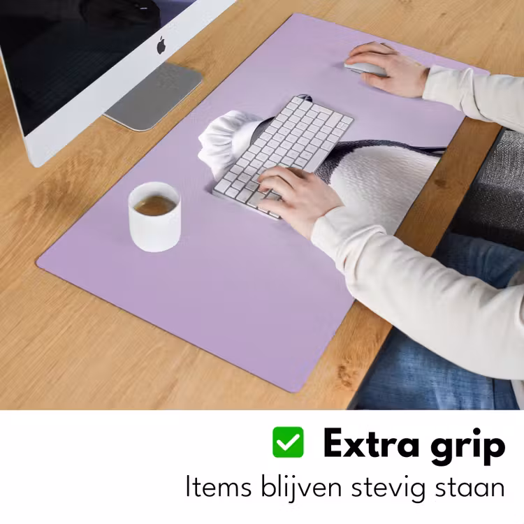 Pinguïn - Koksmuts - Lief - Paars Muismat XXL klein -sfeer3