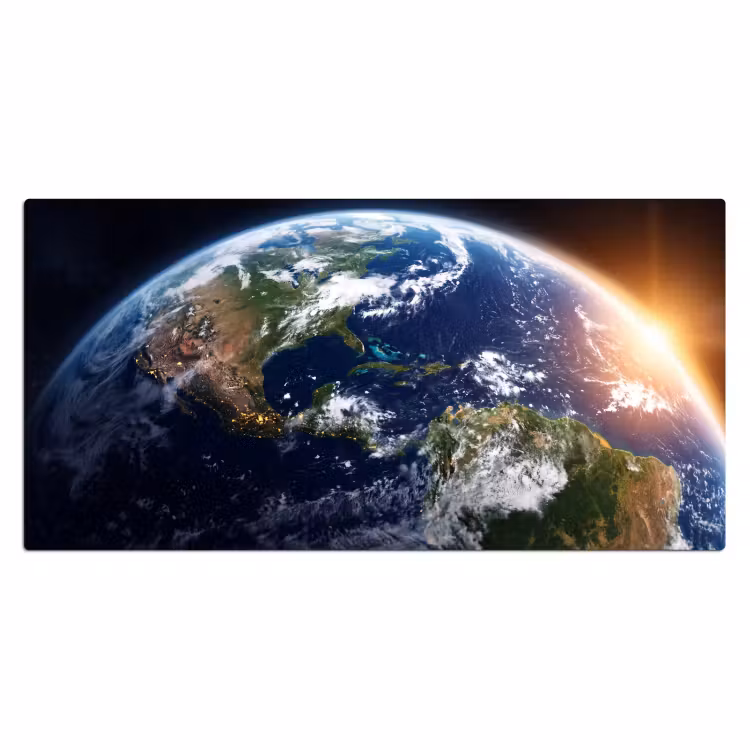 Bureau onderlegger - Planeet - Ruimte - Kosmos - Planeet - Ruimte - Kosmos Muismat XXL klein