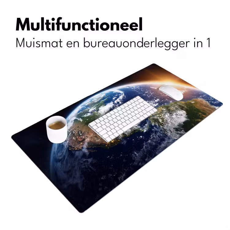 Bureau onderlegger - Planeet - Ruimte - Kosmos - Planeet - Ruimte - Kosmos Muismat XXL klein