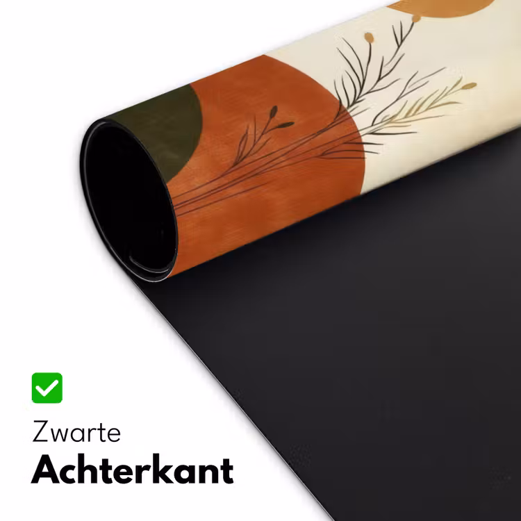 Planten - Abstract - Vormen Muismat XXL klein -sfeer2