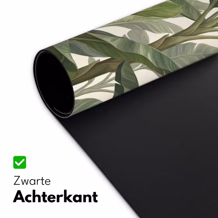 Planten - Bladeren - Tropisch - Groen Muismat XXL klein -sfeer2