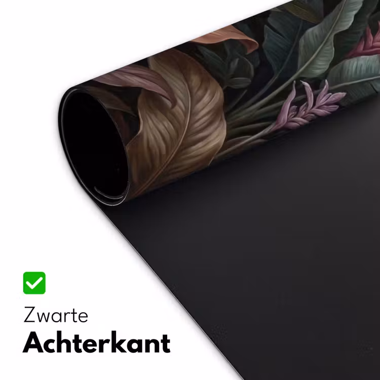 Planten - Tropisch - Jungle - Donker - Natuur Muismat XXL klein -sfeer2