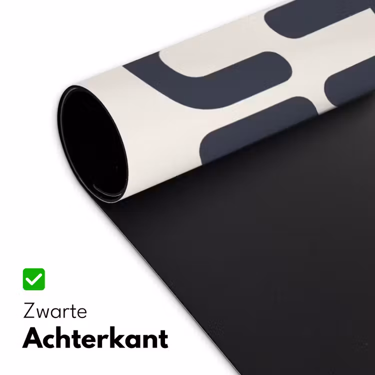 Quote - Grijs - Wit Muismat XXL klein -sfeer2