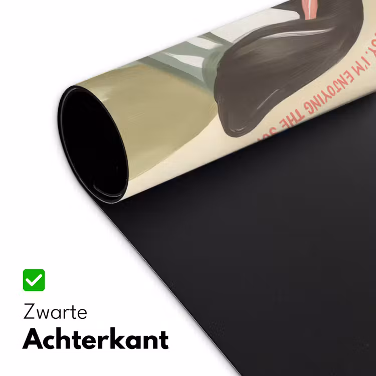 Quote - Hond - Zonnebril Muismat XXL klein -sfeer2