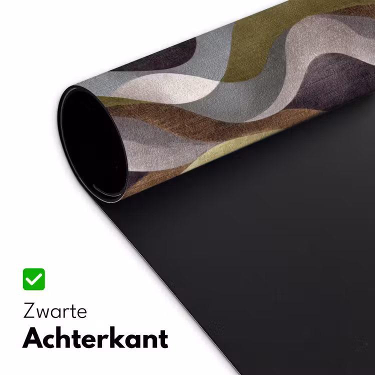 Retro - Banen - Kleurrijk Muismat XXL klein 681 -sfeer2