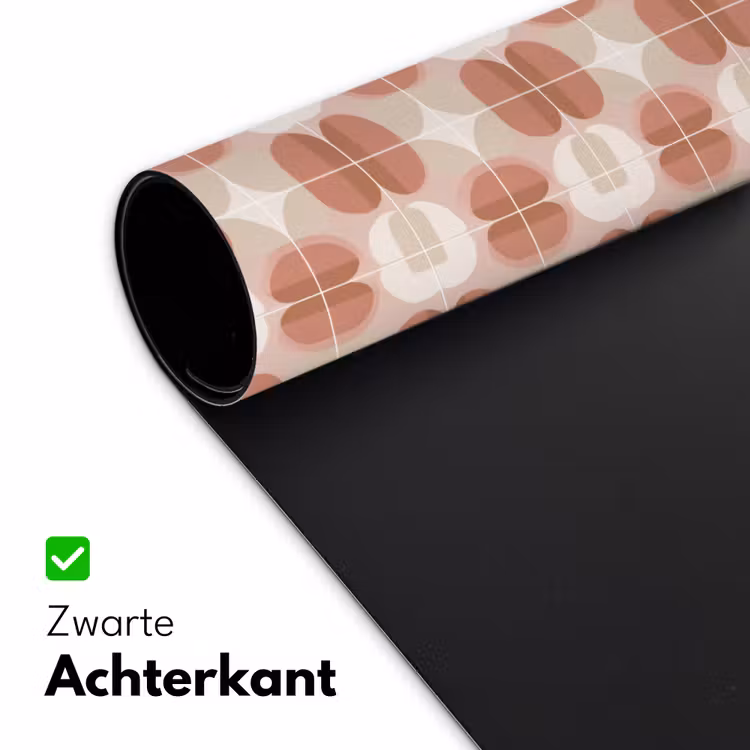 Retro - Klassiek - Roze Muismat XXL klein 681 -sfeer2