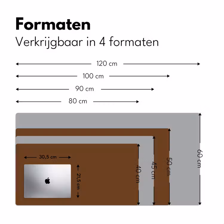 Rich - Espresso - Bruin Muismat XXL klein 681 -sfeer5