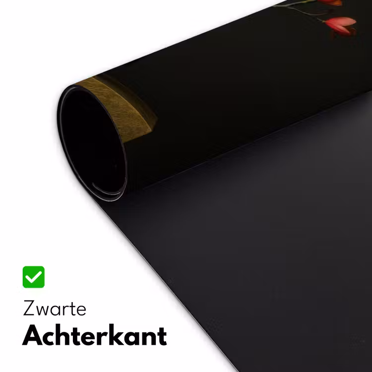 Rode - Bloemen - Vaas Muismat XXL klein -sfeer2