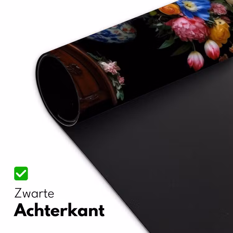 Rozen - Bloemen - Vaas - Boeket Muismat XXL klein -sfeer2