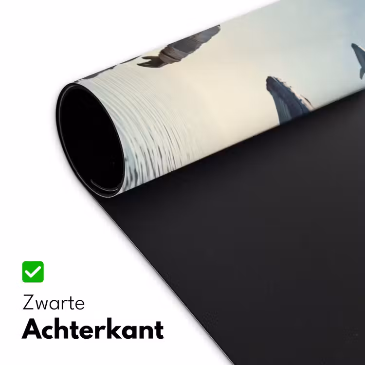 Bureau onderlegger - Ruimtevaarder - Walvis - Fantasie - Ruimtevaarder - Walvis - Fantasie Muismat XXL klein