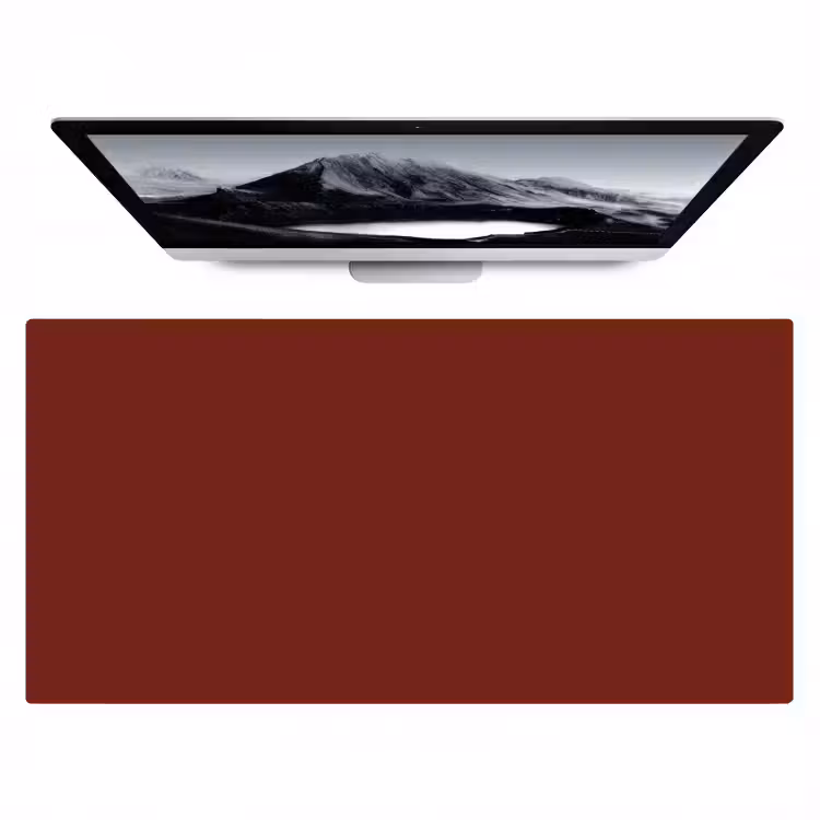 Rustic - Terracotta - Rood Muismat XXL klein 681 -zzz3d
