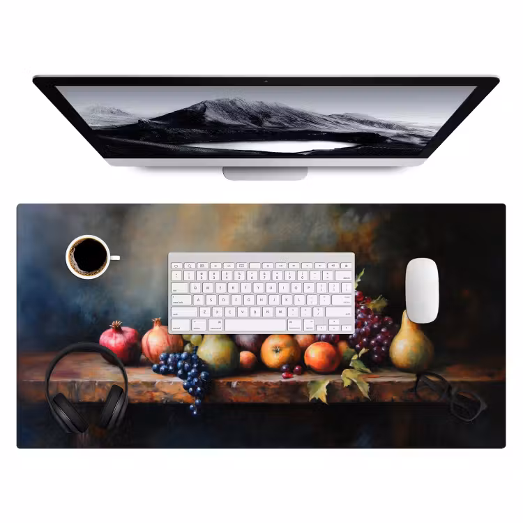 Rustiek - Stilleven - Fruit Muismat XXL klein -3d