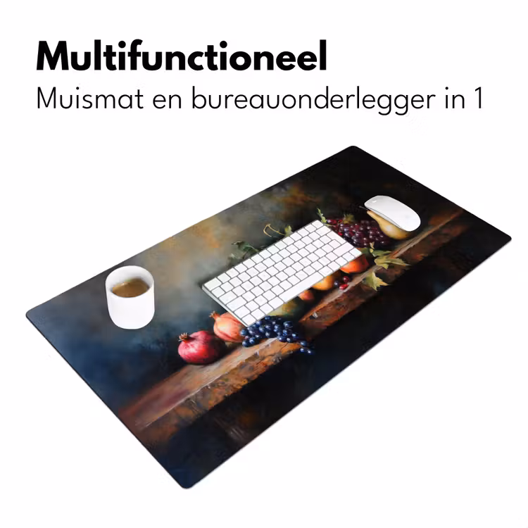 Rustiek - Stilleven - Fruit Muismat XXL klein -sfeer4