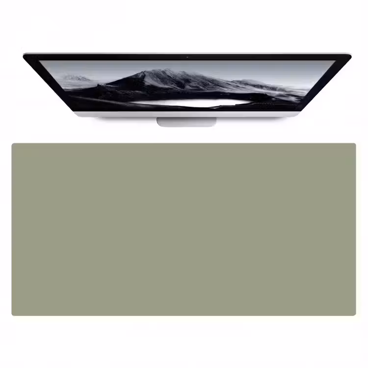 Sage - Mist - Groen Muismat XXL klein 681 -zzz3d