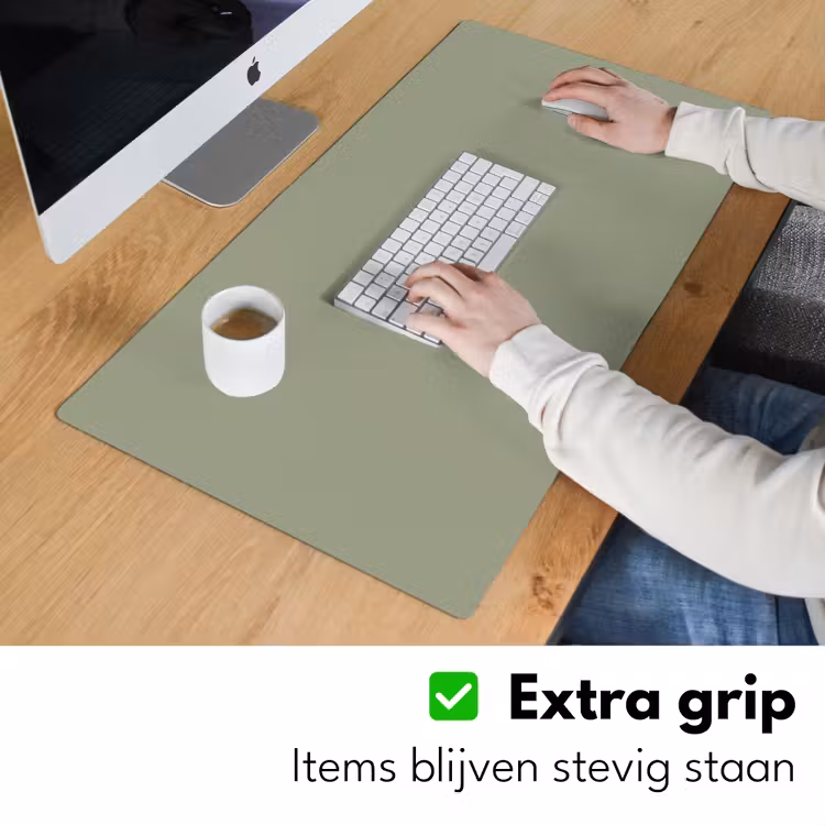 Sage - Mist - Groen Muismat XXL klein 681 -sfeer3