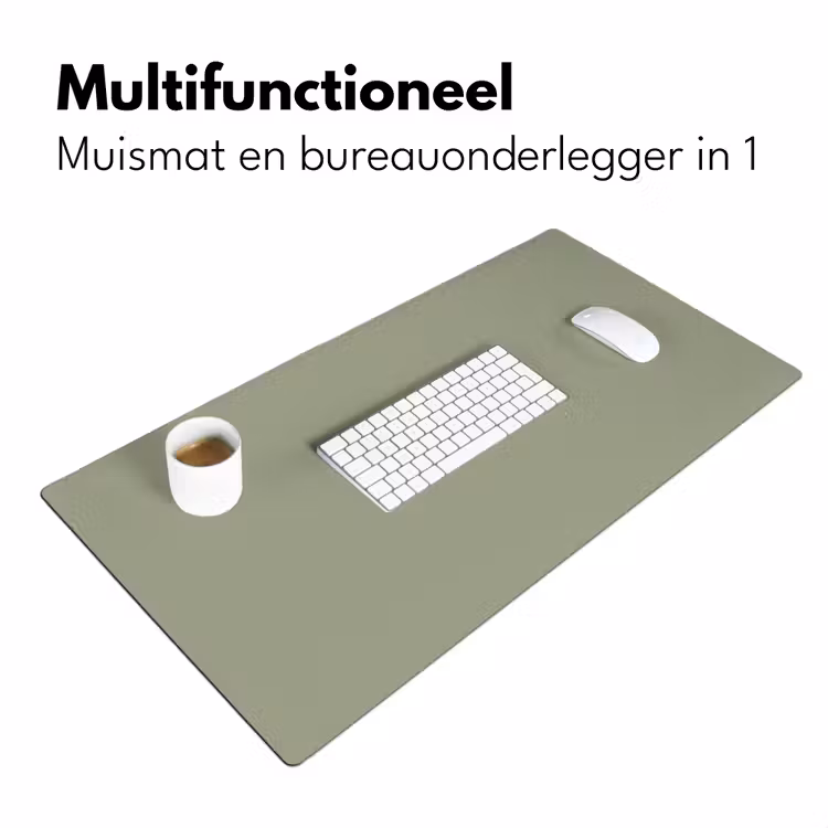 Sage - Mist - Groen Muismat XXL klein 681 -sfeer4