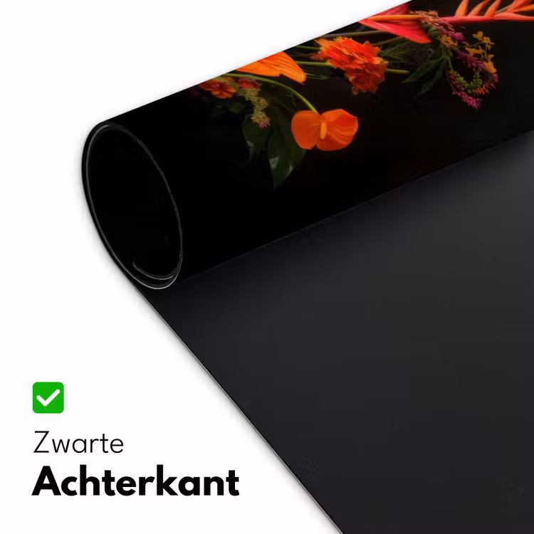 Schaal - Boeket - Bloemen Muismat XXL klein -sfeer2