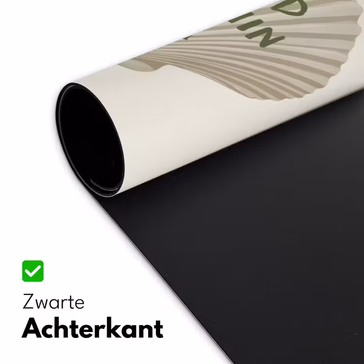 Schelp - Quote - Groen Muismat XXL klein -sfeer2