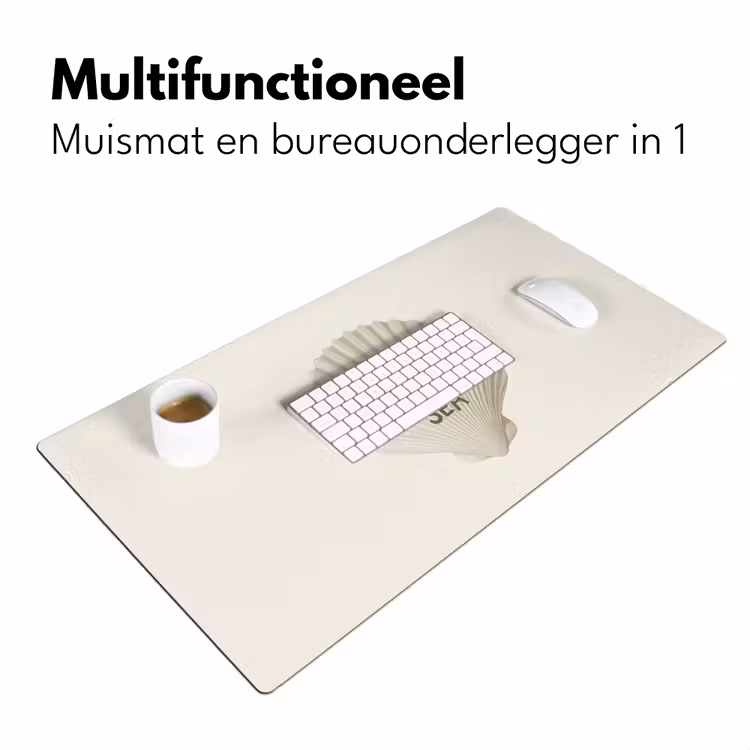 Schelp - Quote - Groen Muismat XXL klein -sfeer4