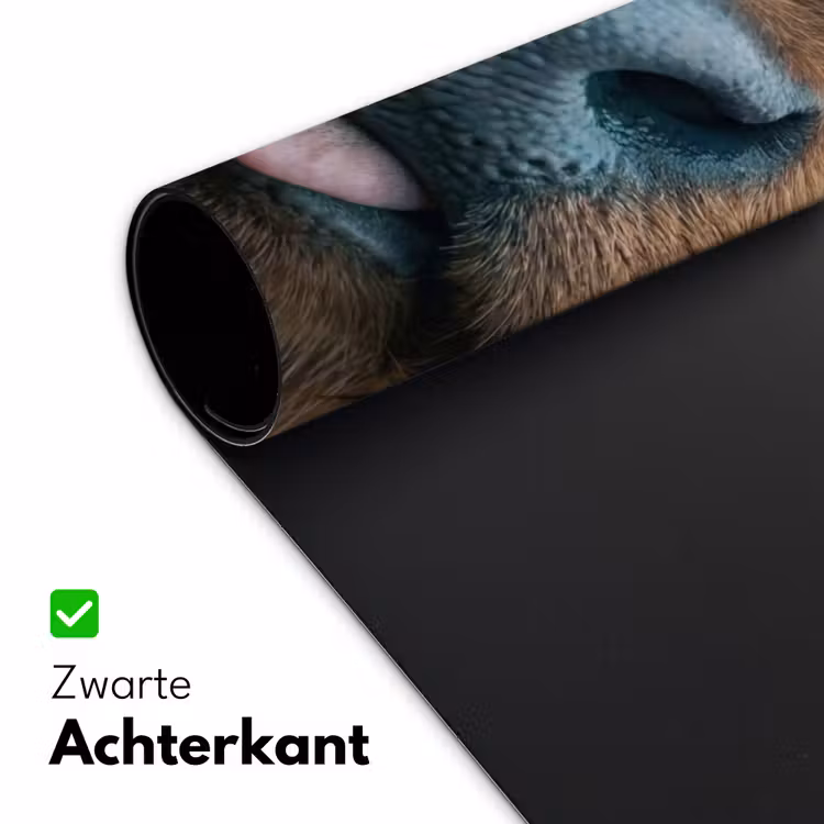 Schotse hooglander - Neus - Bruin Muismat XXL klein -sfeer2