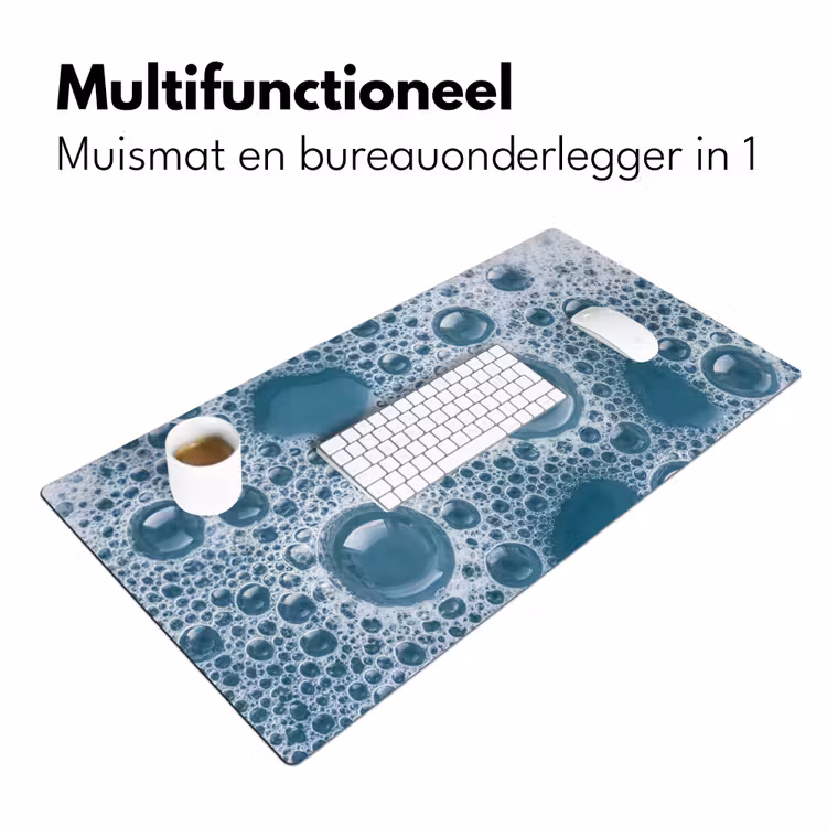 Schuim - Water - Textuur Muismat XXL klein -sfeer4